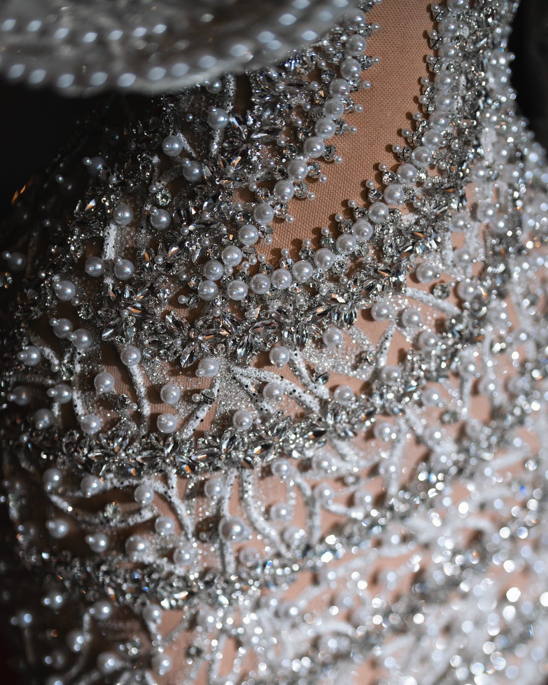 Ada Bridal Dress with Flower Design - BLINI