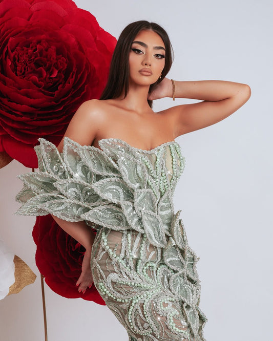 Amalié Sleeveless Dress with Beads - BLINI