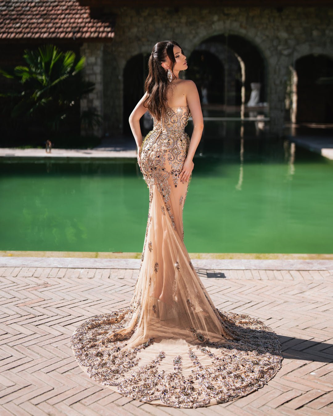 Maja Long Dress with Two - in - One Chic - BLINI