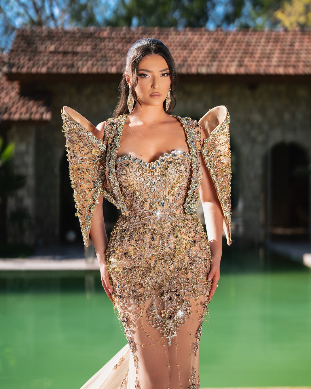 Maja Long Dress with Two - in - One Chic - BLINI