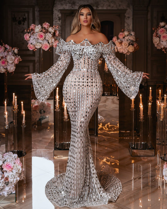 Mayá Bridal Dress with Crystals - BLINI