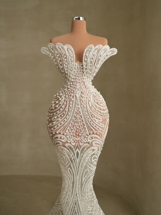 Odana Sleeveless Bridal Gown - BLINI