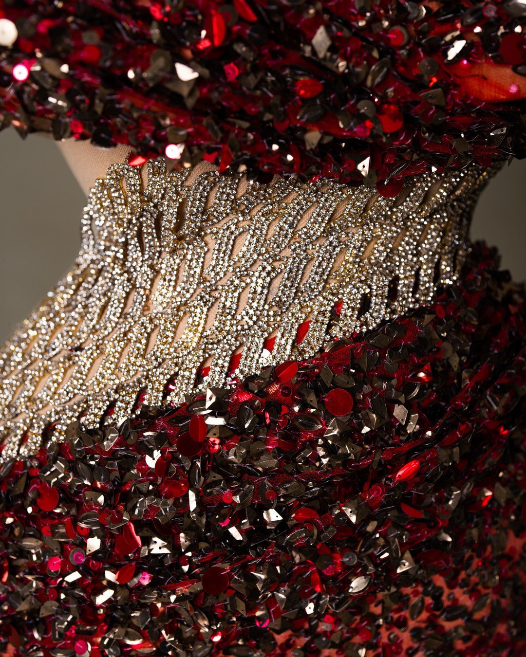 Rézana Off Shoulder Dress with Sequins - BLINI